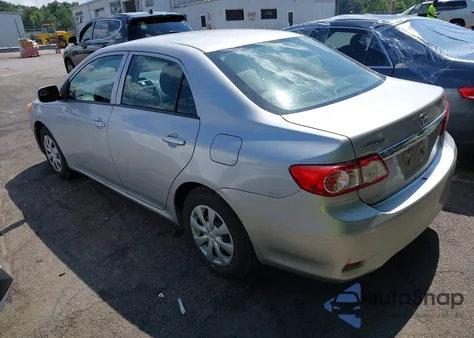 2012 Toyota Corolla L из США, поврежденный, VIN 2T1BU4EE5CC881152